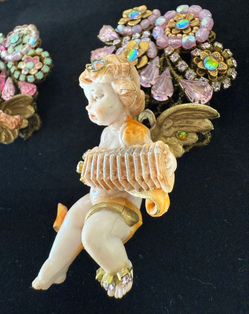 MICHAL NEGRINミハエルネグリン　天使ブローチセット