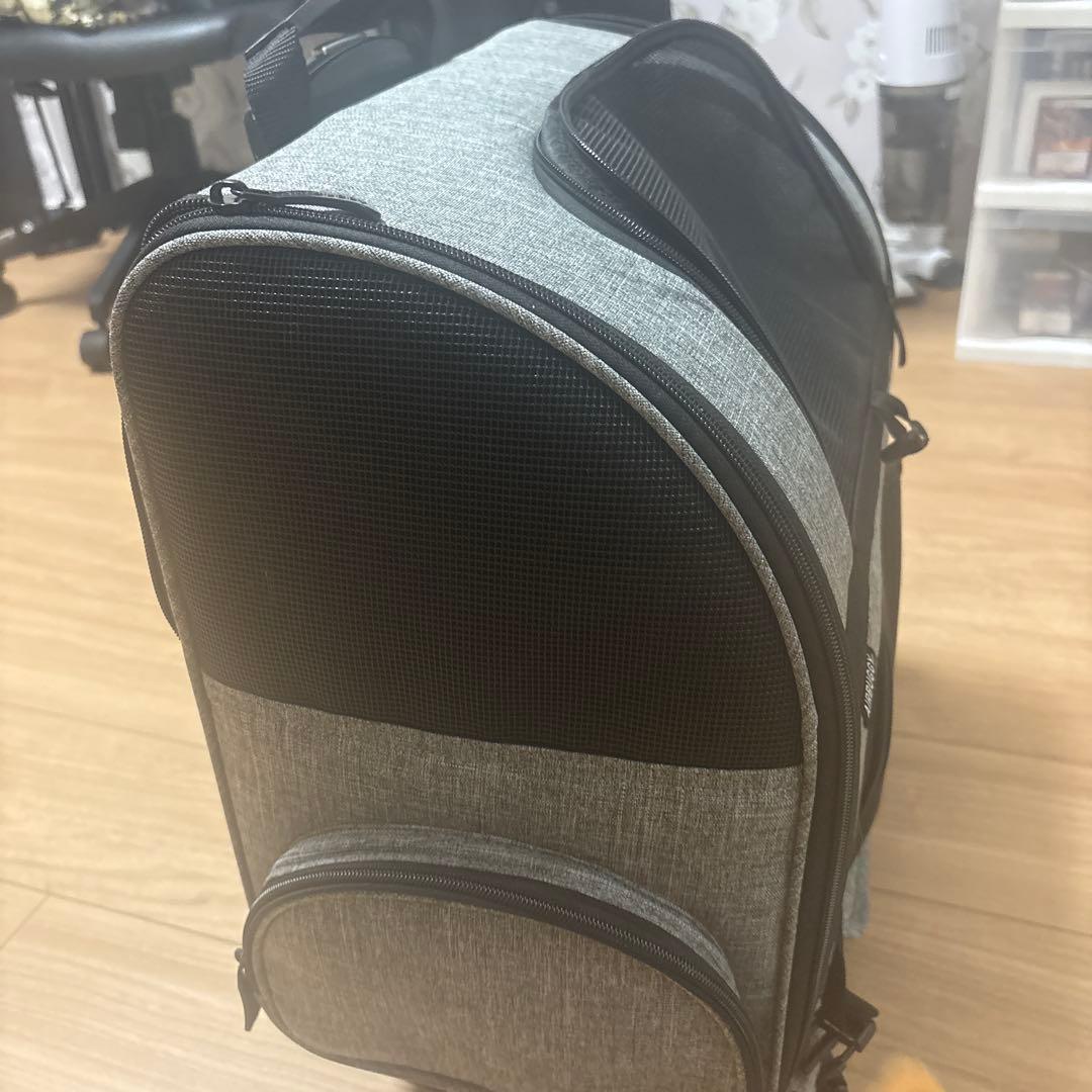 AIRBUGGY ペットキャリーバッグ グレー