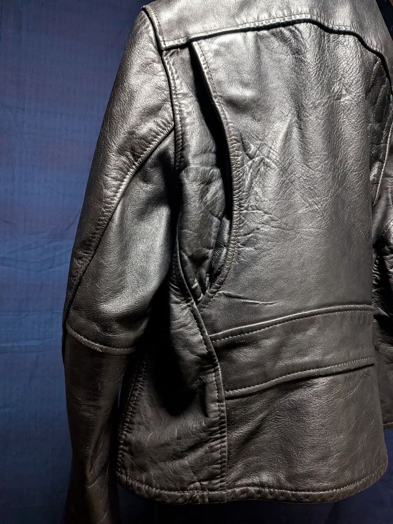 希少 Lesco レザージャケット トミーゲレロ エディスリマン ギャロ 70s