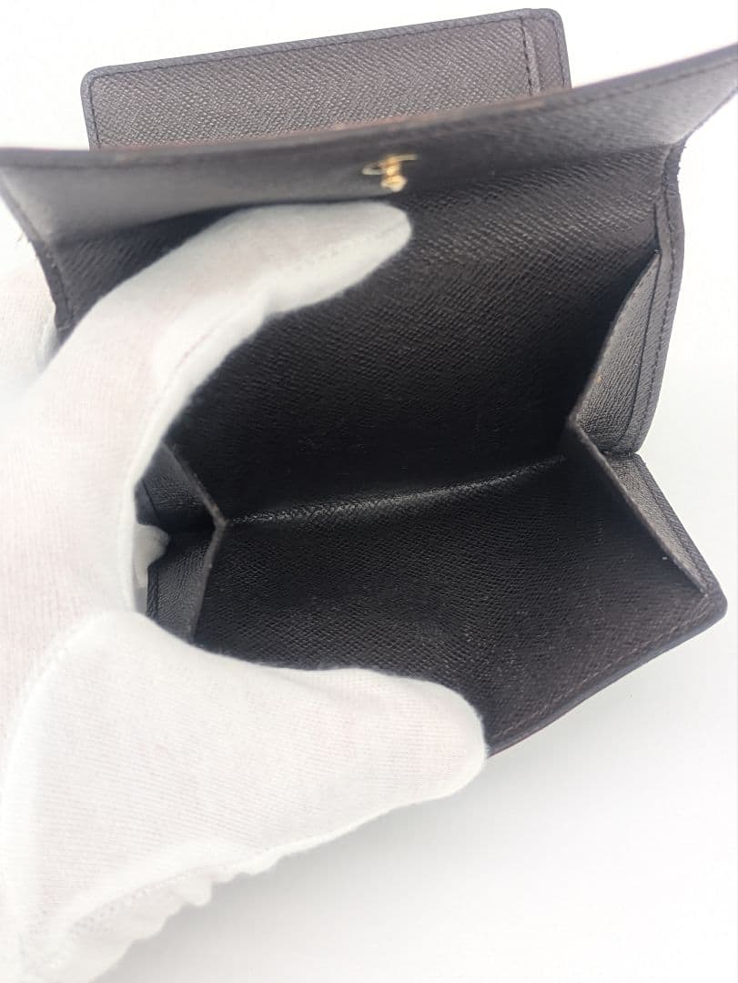 ルイヴィトン　LOUISVUITTON　N61654 ダミエ　ポルトモネビエ