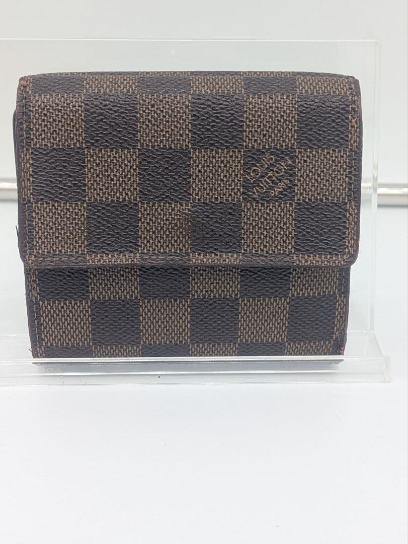 ルイヴィトン　LOUISVUITTON　N61654 ダミエ　ポルトモネビエ