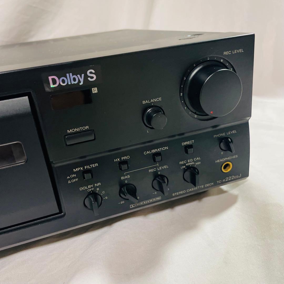 sony TC-K222ESJ ソニー カセットデッキ Dolby S