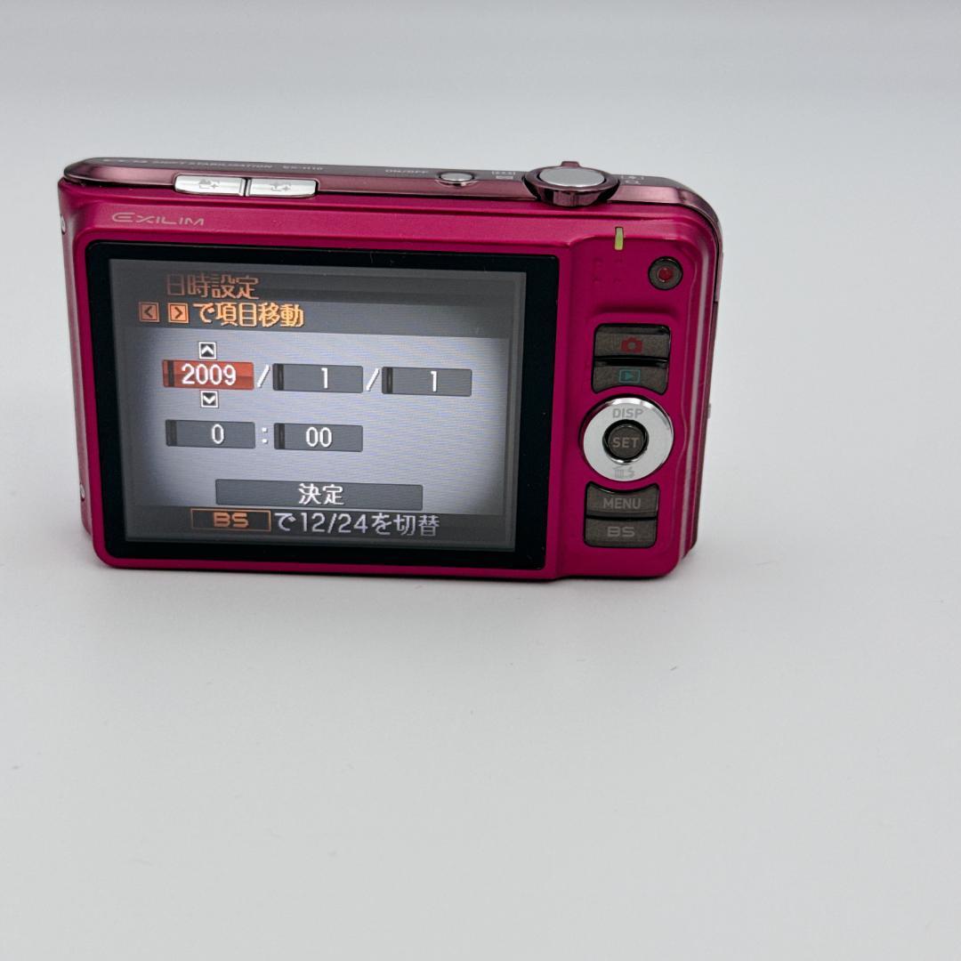 【美品・人気色】CASIO EXILIM EX-H10 ピンク 光学10倍ズーム