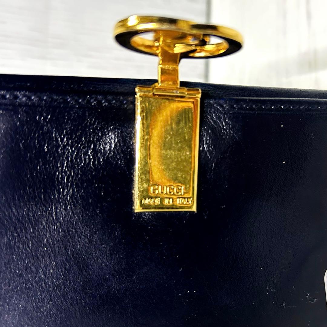 GUCCI オールドグッチ シェリーライン 二つ折り財布