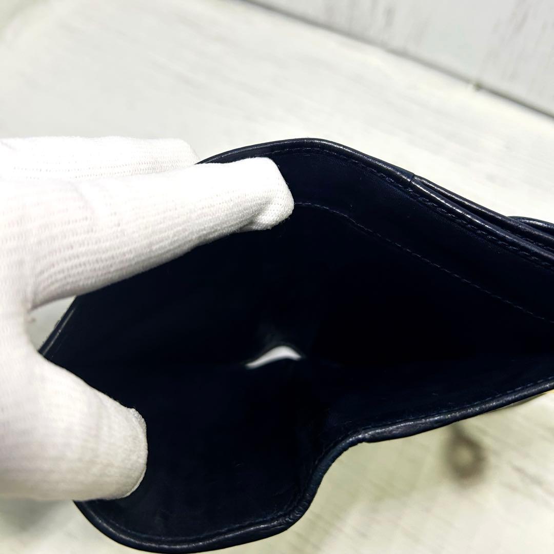 GUCCI オールドグッチ シェリーライン 二つ折り財布