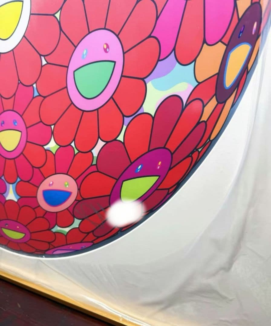 村上隆 版画【 感謝の花 】 ED300