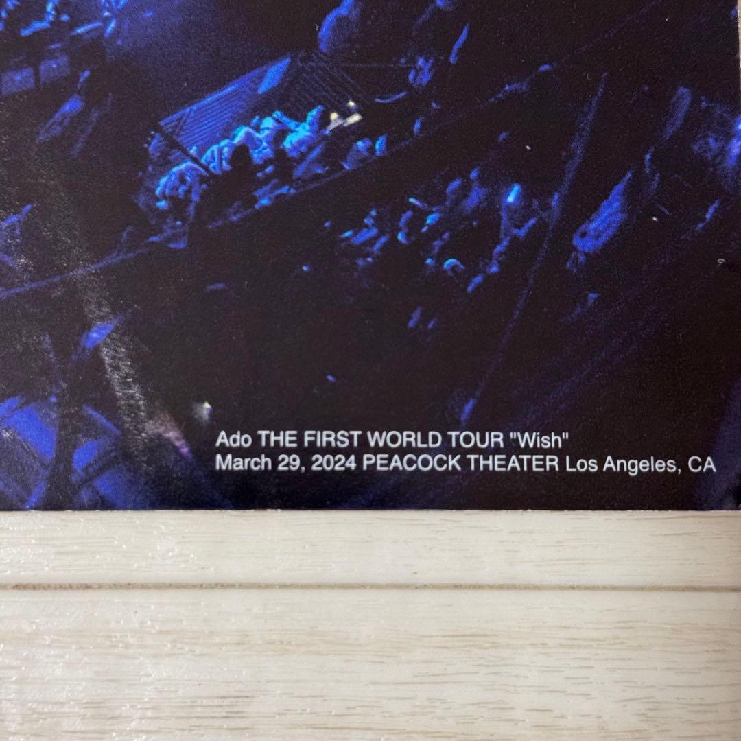 Ado WORLD Tour Wish LIVE タワレコ パネル 非売品
