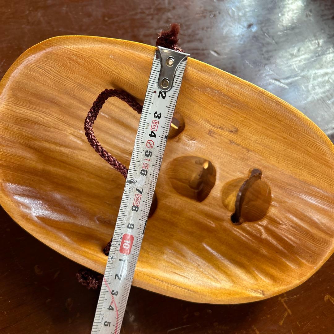 木製 能面 木彫り　小面