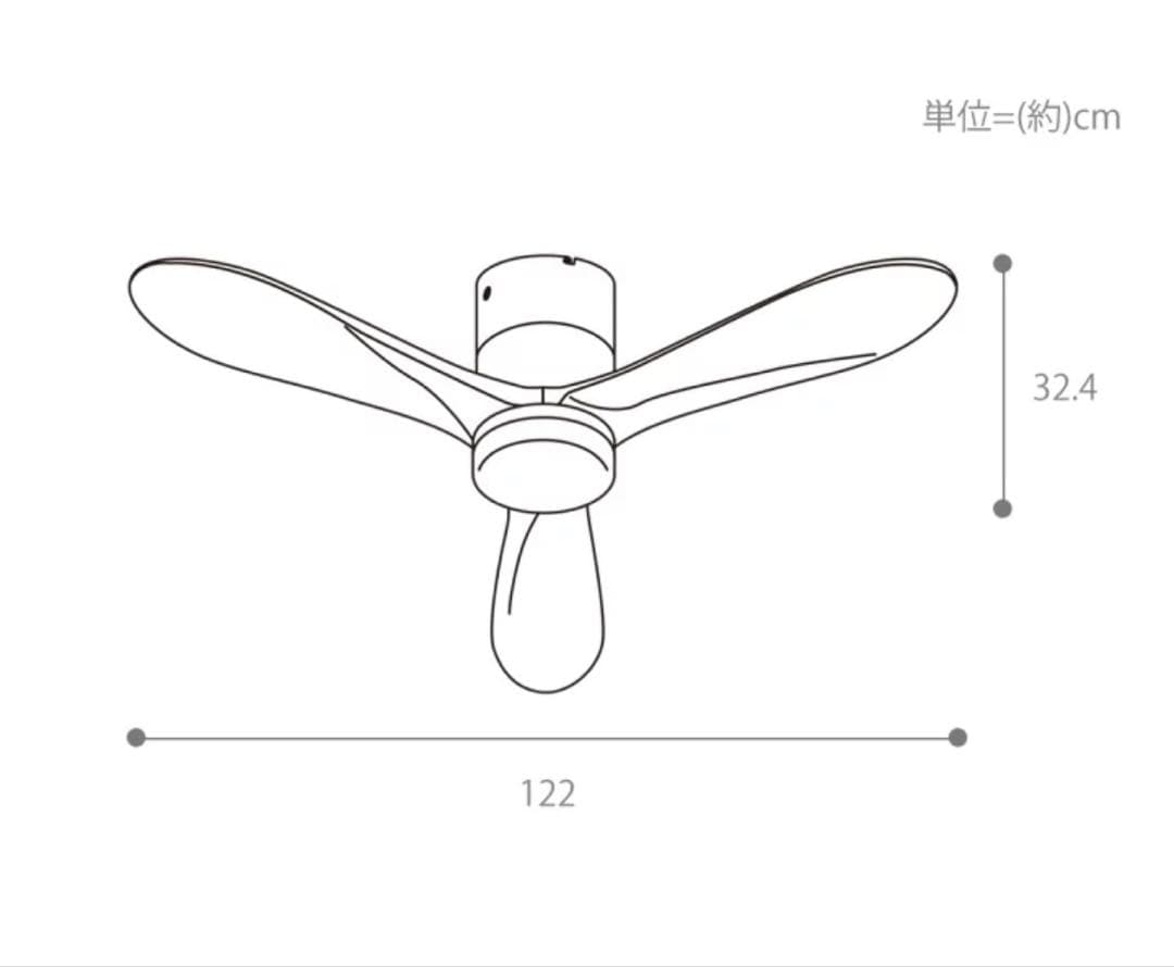新品ジャヴァロエルフ シーリングファン LED DCモーター JE-CF017D