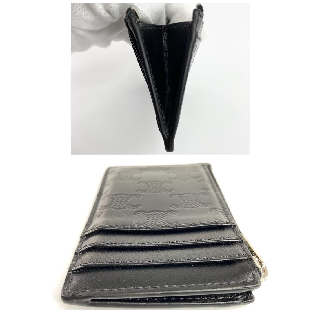 セリーヌ カードホルダー ケース コンパクトウォレット ブラック