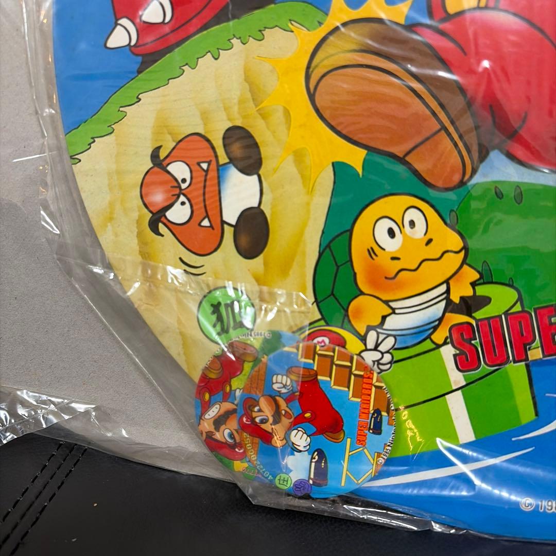 スーパーマリオ　特大めんこセット 特賞　昭和めんこ