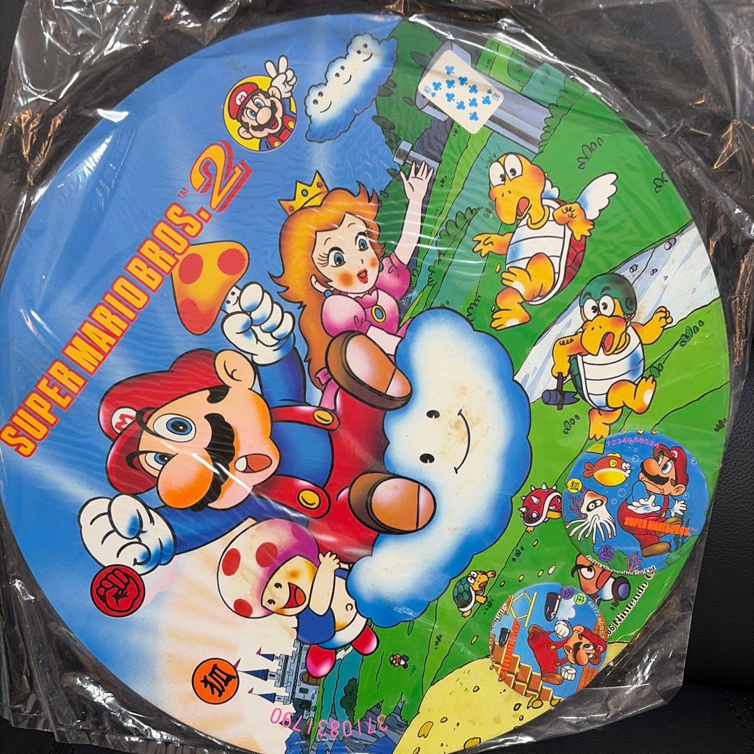 スーパーマリオ　特大めんこセット 特賞　昭和めんこ
