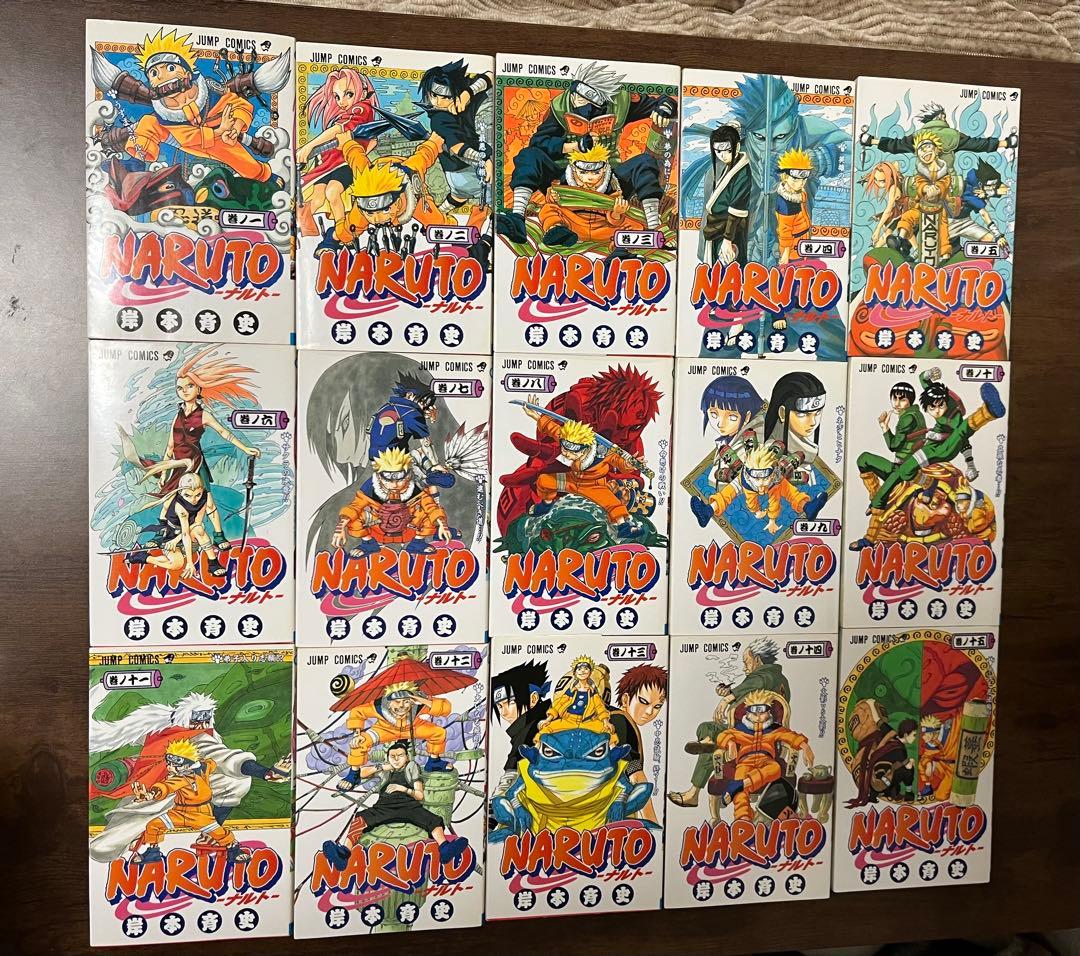 【24〜72巻まで初版】NARUTO (ナルト) 全巻セット 72巻