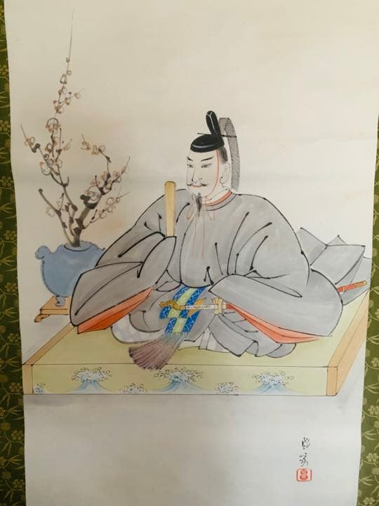 掛け軸　天神様