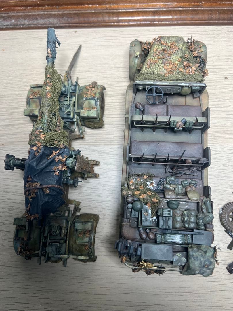 第二次世界大戦 ドイツ軍 ミリタリージオラマ 1/35 完成品　ジャンク　完成品