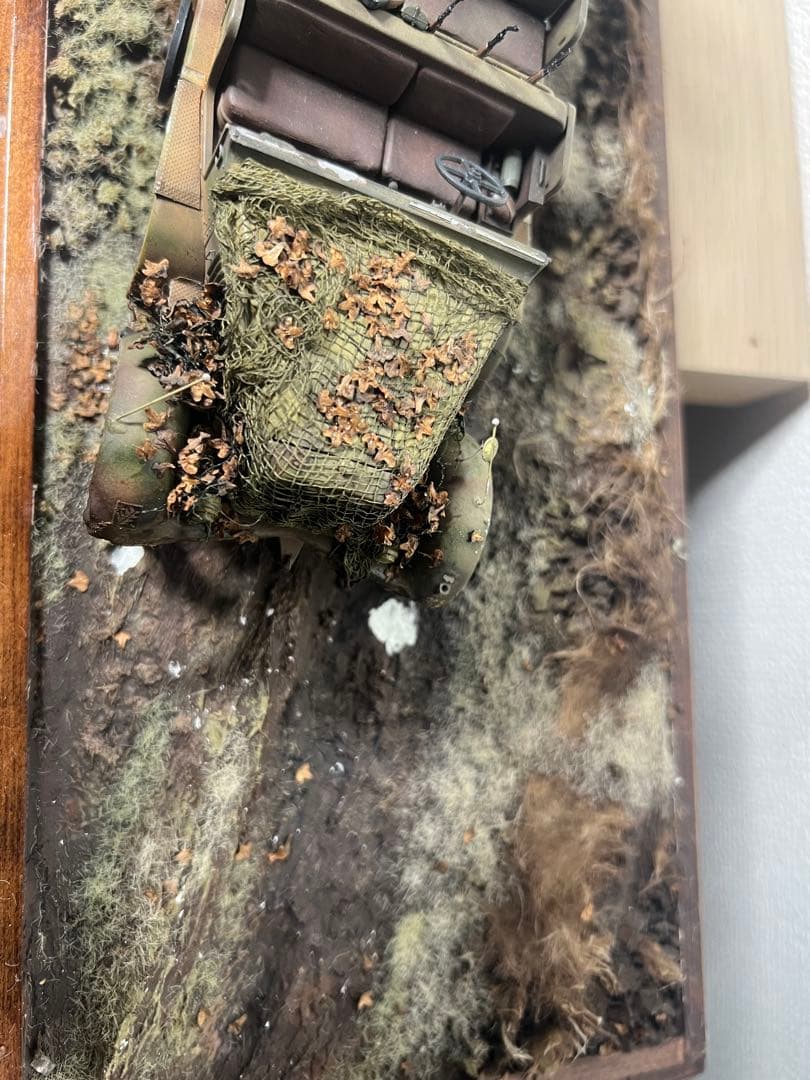 第二次世界大戦 ドイツ軍 ミリタリージオラマ 1/35 完成品　ジャンク　完成品