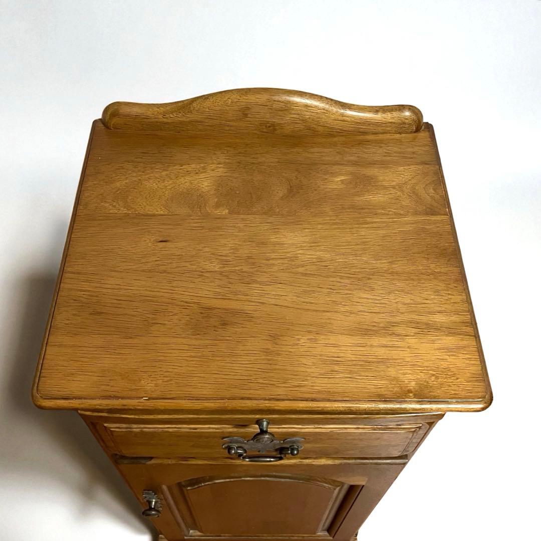 【良品】karimoku カリモク　コロニアル　電話台　アンティーク　高級家具