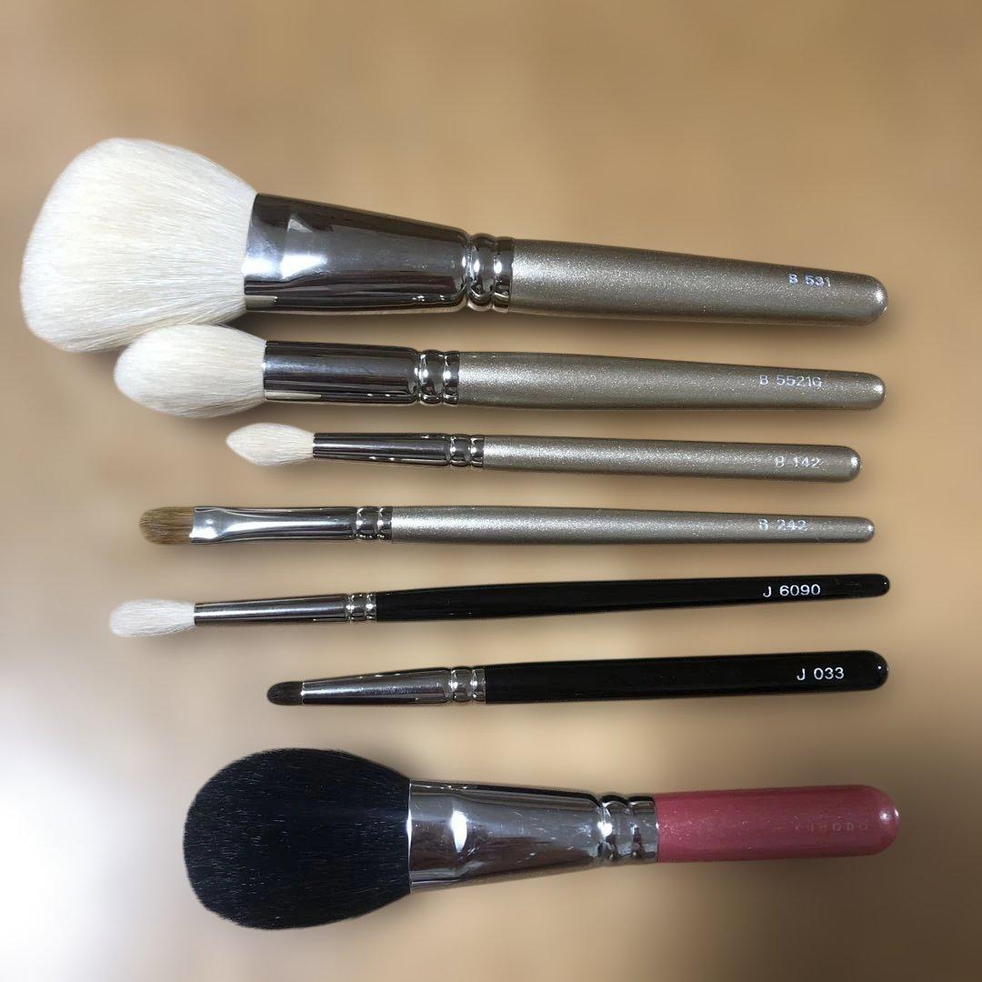 白鳳堂　メイクブラシ　7本