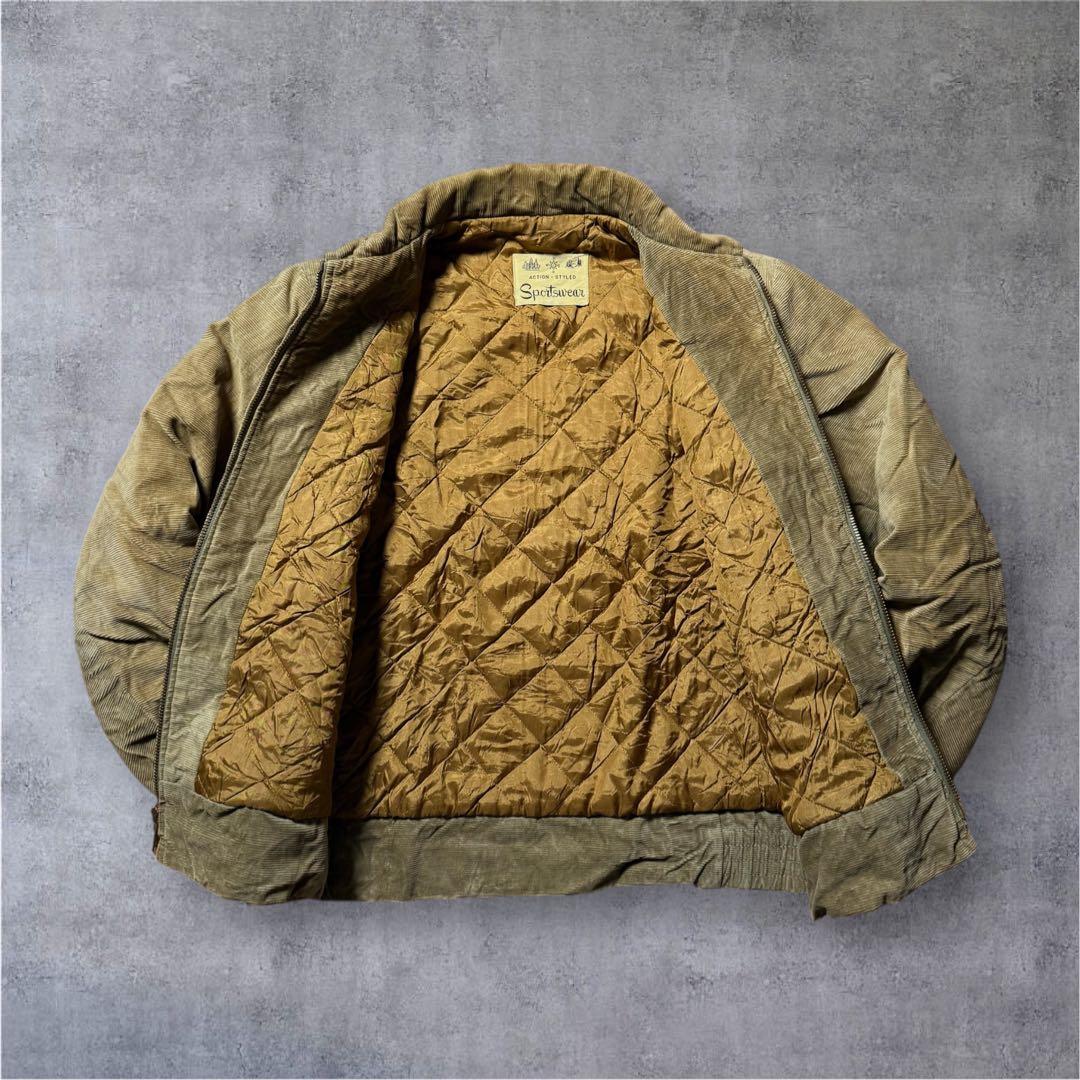 Goshi2204古着60年代ACTION-STYLEDコーデュロイファラ