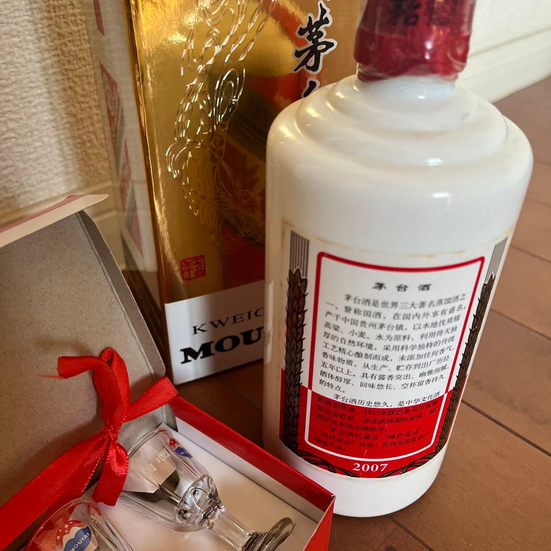 貴州茅台酒 マオタイ酒 500ml 2007年 天女ラベル