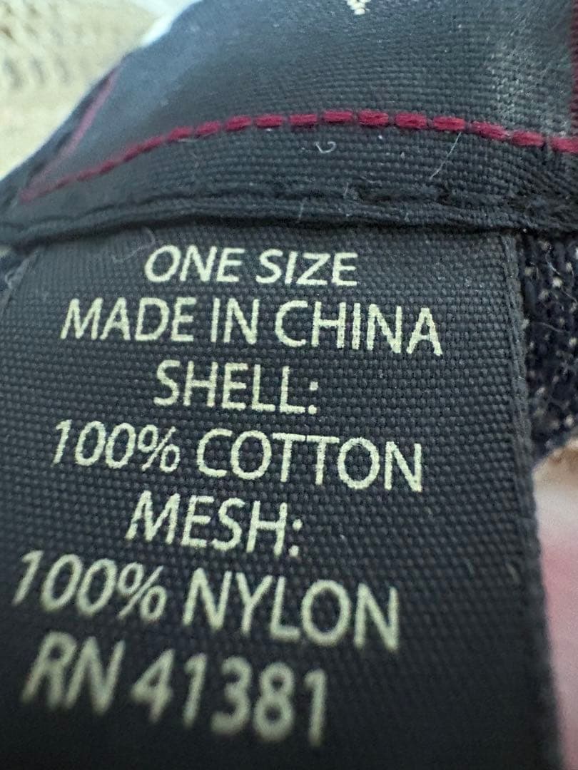 RRL デニムメッシュキャップ ワンサイズ