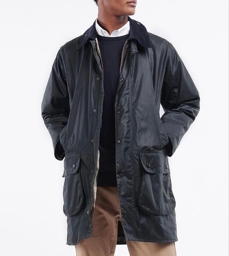 22AW Barbour / BORDER WAX ネイビー サイズ36