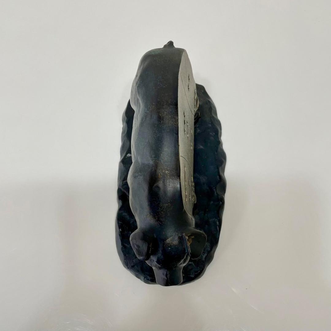 ヴィンテージ 豚 部位 鉄製 オブジェ アイアン 置物 ビンテージ