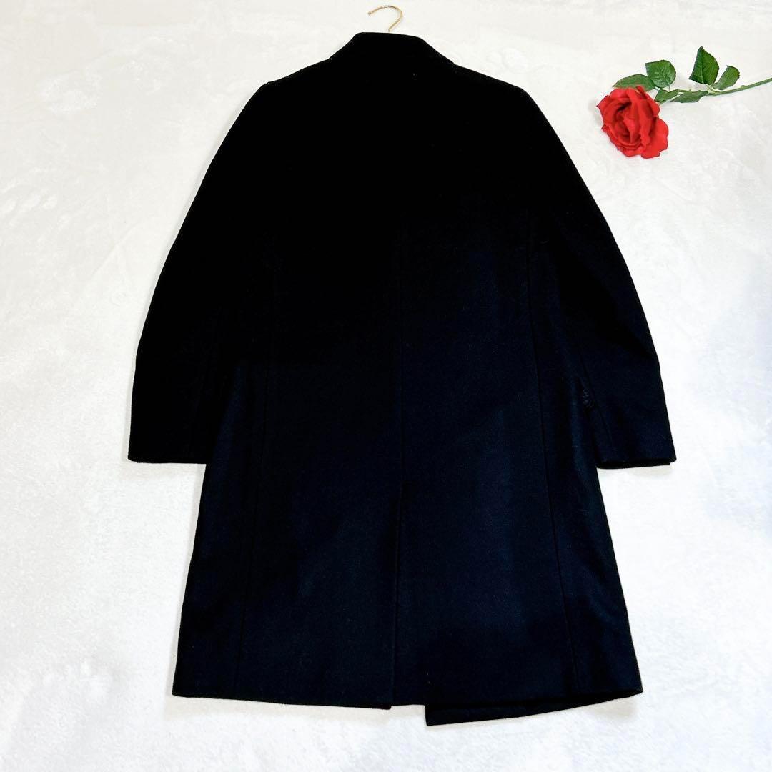 ほぼ未使用✨　ポロラルフローレン　チェスター　コート　ウール　ロング　ブラック