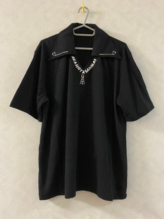 希少 明石家さんま ポロシャツ フリーサイズ ビンテージ 笑福亭さんま 吉本興業