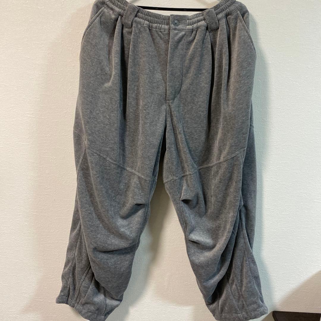 TIGHTBOOTHベロアバルーンパンツVELOUR BALLOON PANTS