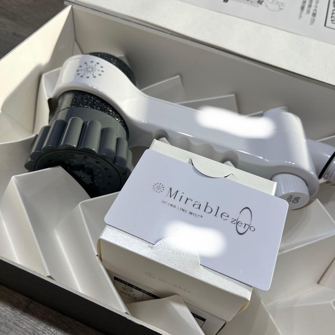 Mirable zero シャワーヘッド ホワイト