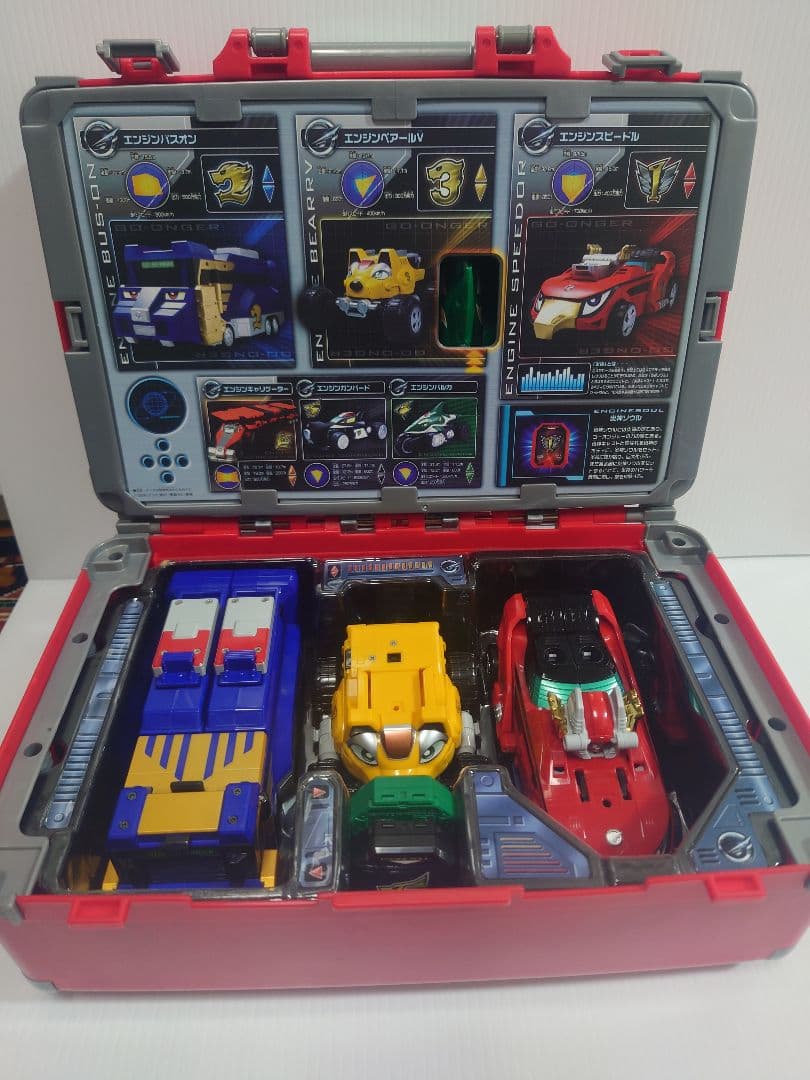 ゴーオンジャー　エンジンオー　G6 アタッシュケースセット