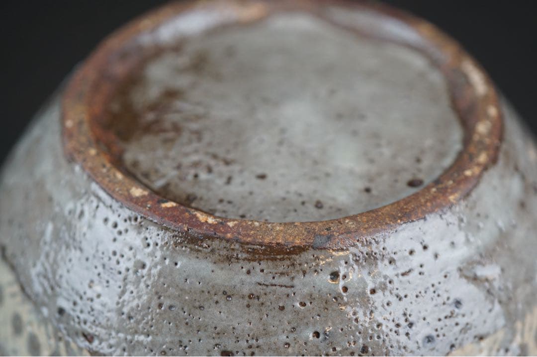 金海窯 合田好道 造 象嵌水指 共箱 茶道具