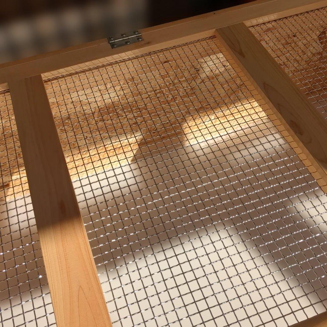 爬虫類ケージ(木製、特注)