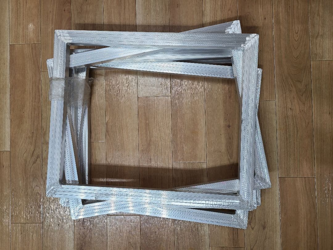 アルミ製シルクスクリーンフレーム5固セット