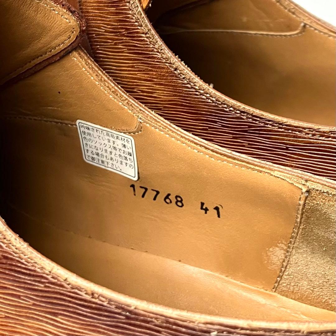 【美品】MAGNANNI パティーヌ　レースアップ　ドレスシューズ　BR 41