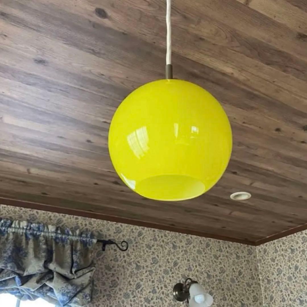 ビンテージ照明　70’s スペースエイジ　レトロポップ　昭和レトロ