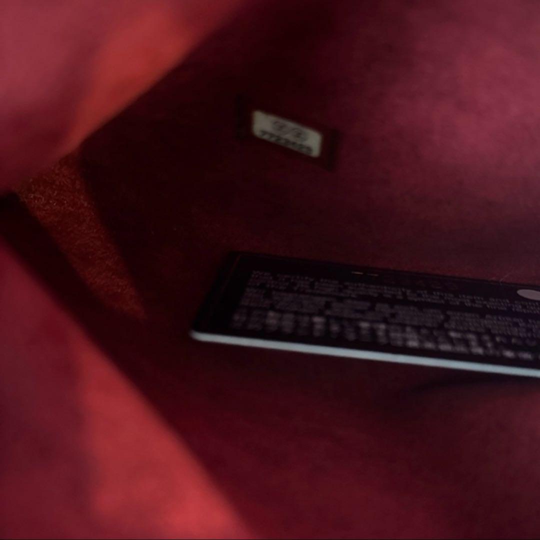 CHANEL シャネル チョコバー エナメル　ブラック　ハンドバッグ