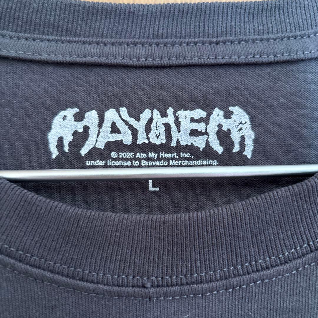レディガガ　日本ポップアップ限定MAYHEM ガガ グラフィックTシャツ L