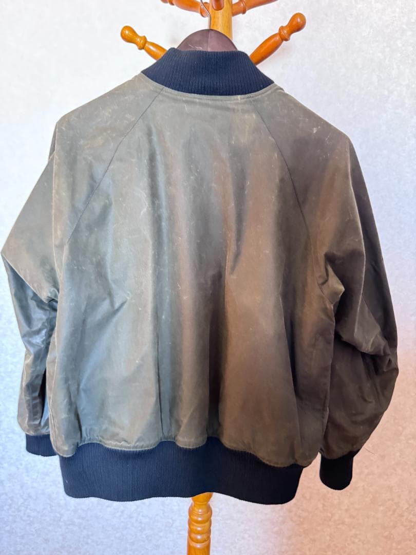 Engineered Garments × barbour dumbo wax