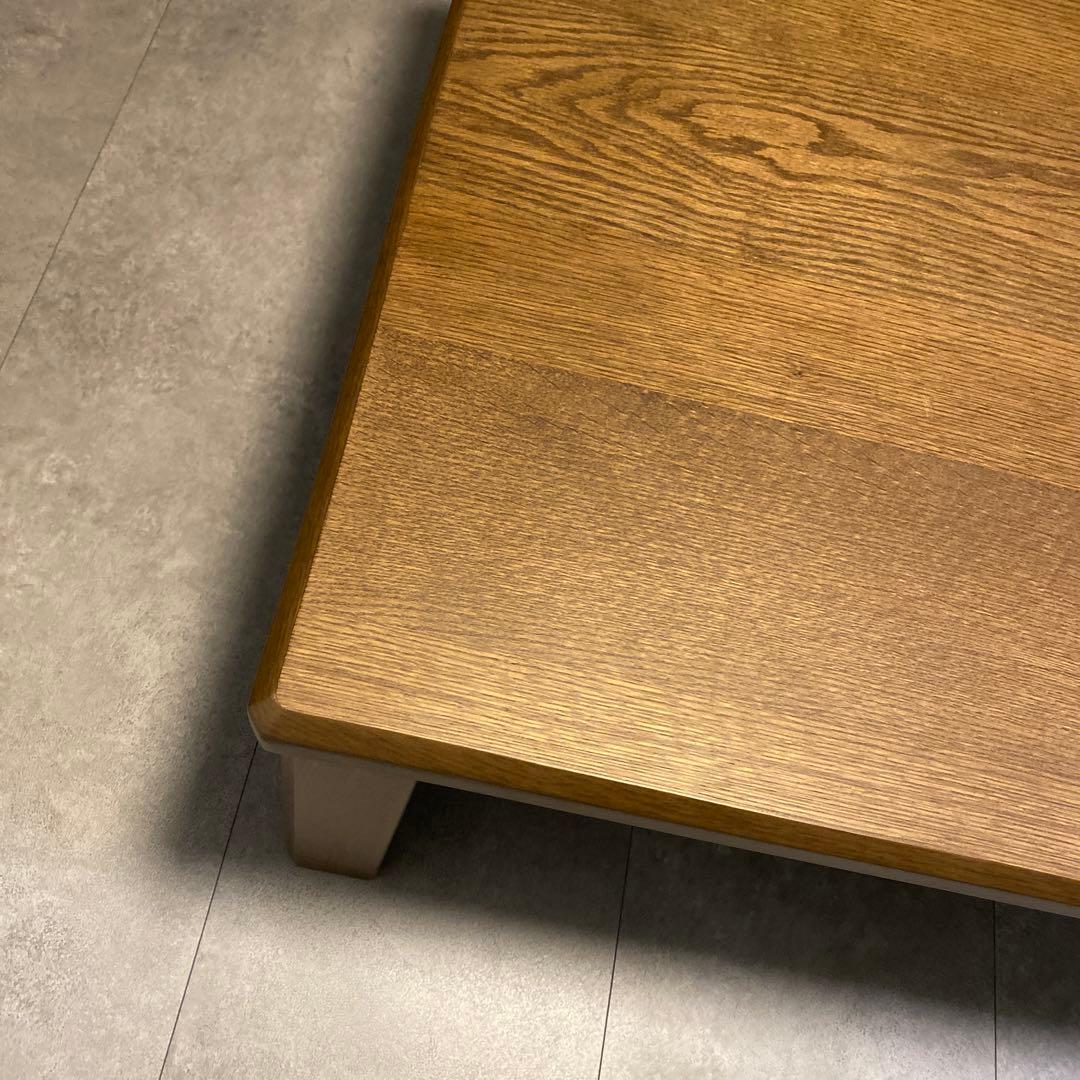 梱包・発送たのメル便使用　こたつ約120×80cm 長方形 木目調