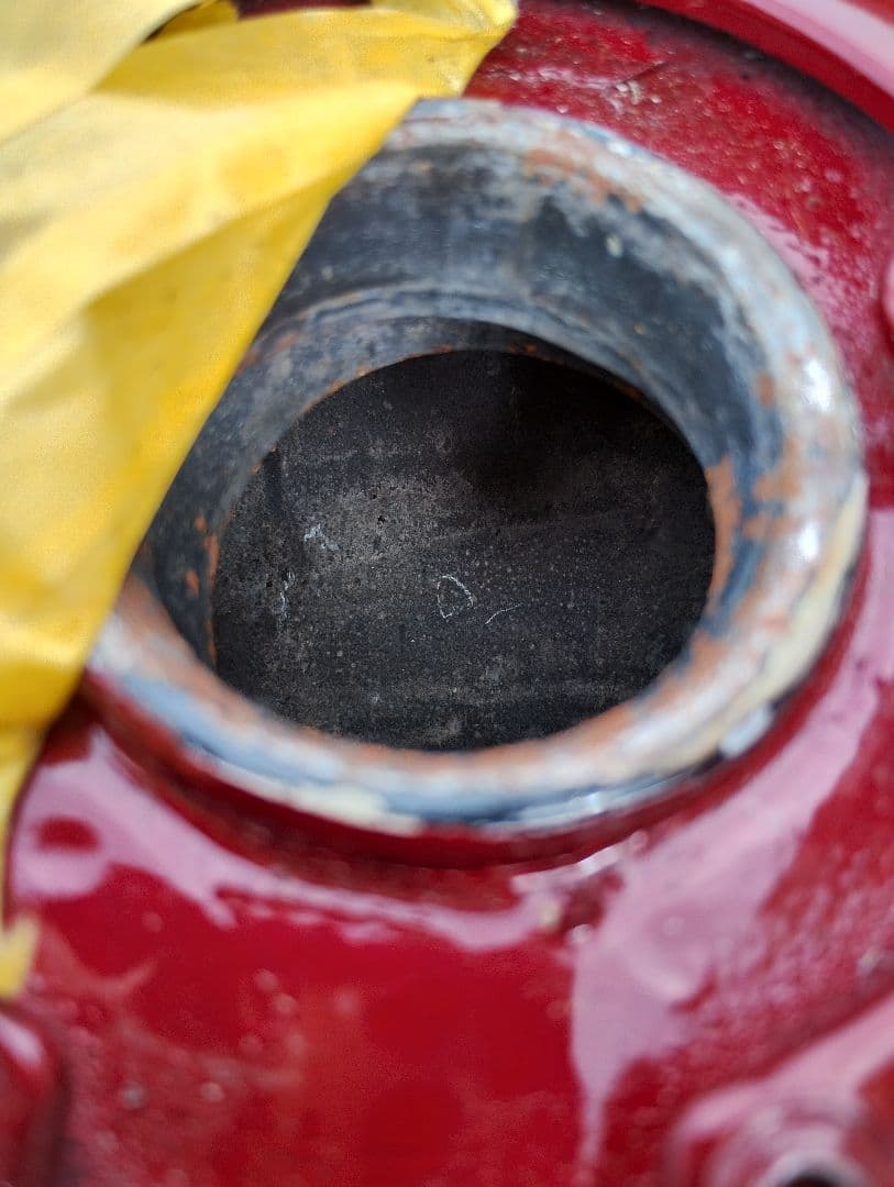 バイクタンクとパーツセット レッド