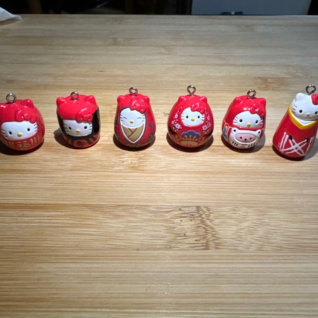 【日本限定・激レア】ふるさと紀行　ハローキティ民芸風マスコット　全24フルセット