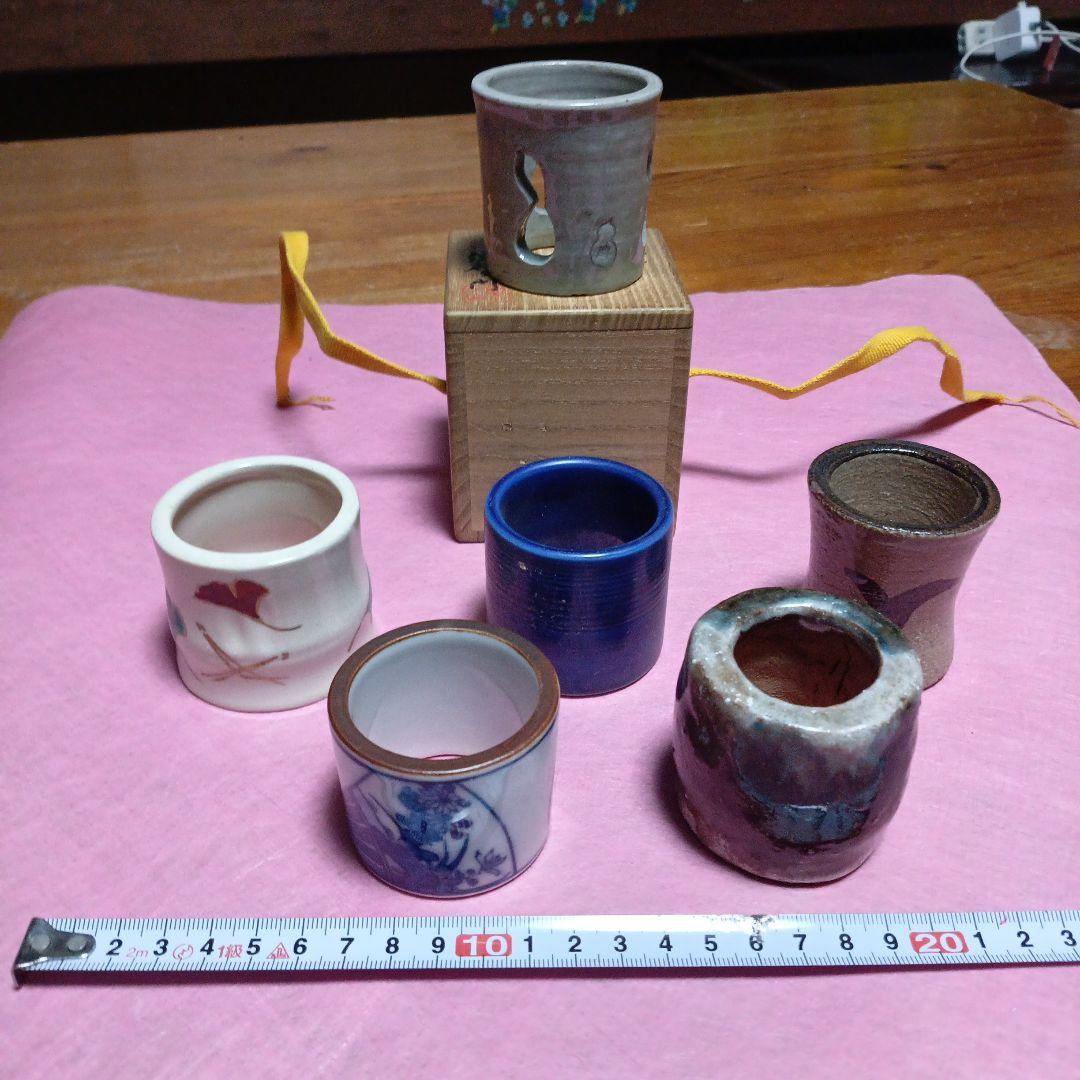 陶器製茶器6個セット 木箱・証明書付き