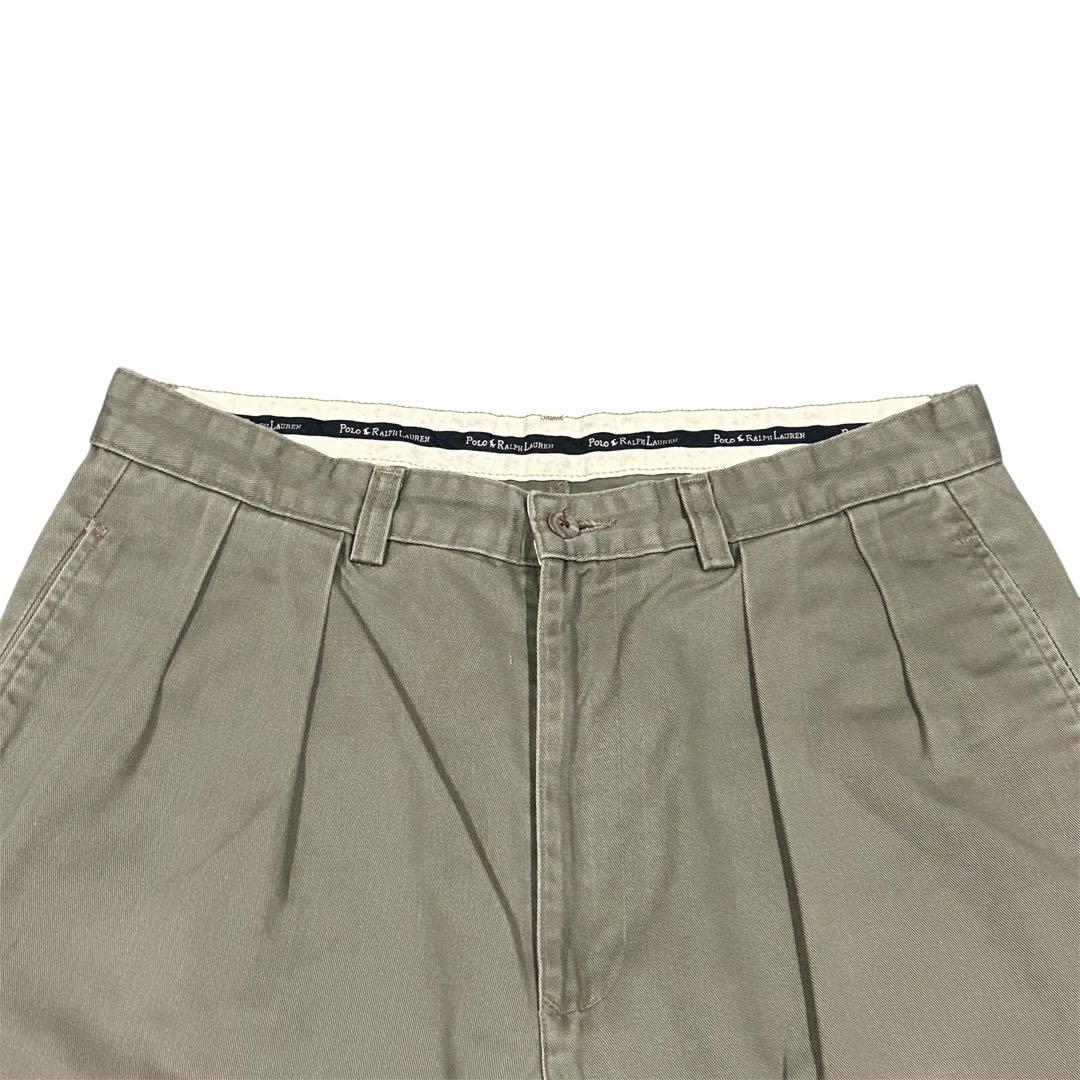 【USA製】Polo Ralph Lauren チノパン　ビンテージ　2タック