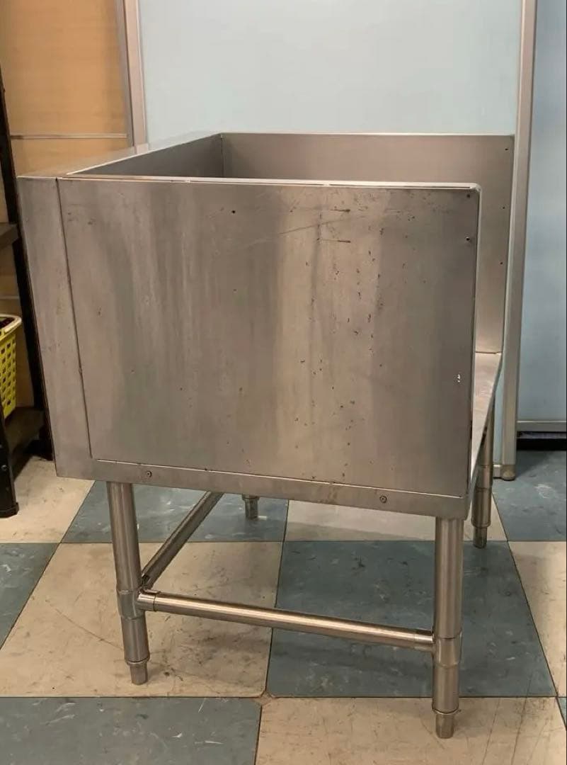 タニコー 業務用ステンレスガスコンロ台 ガード付き H810×600×600㎜