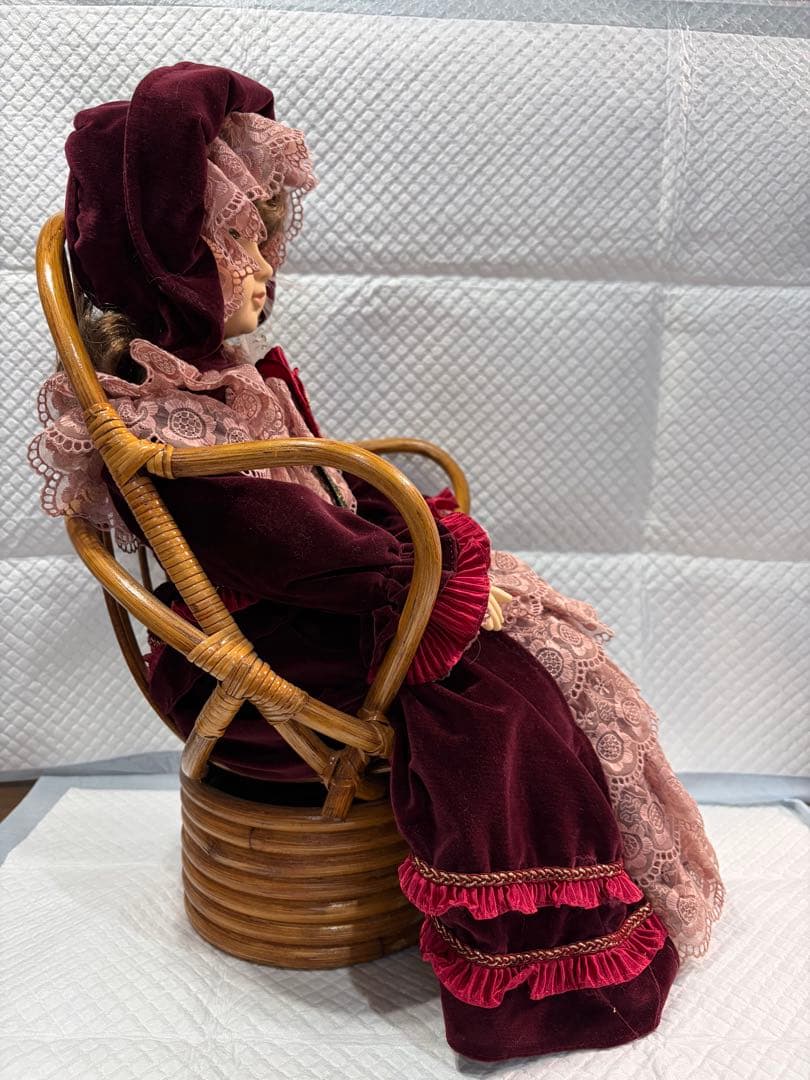 オオイケ社製 スリープアイ人形 ドールチェア2点セット