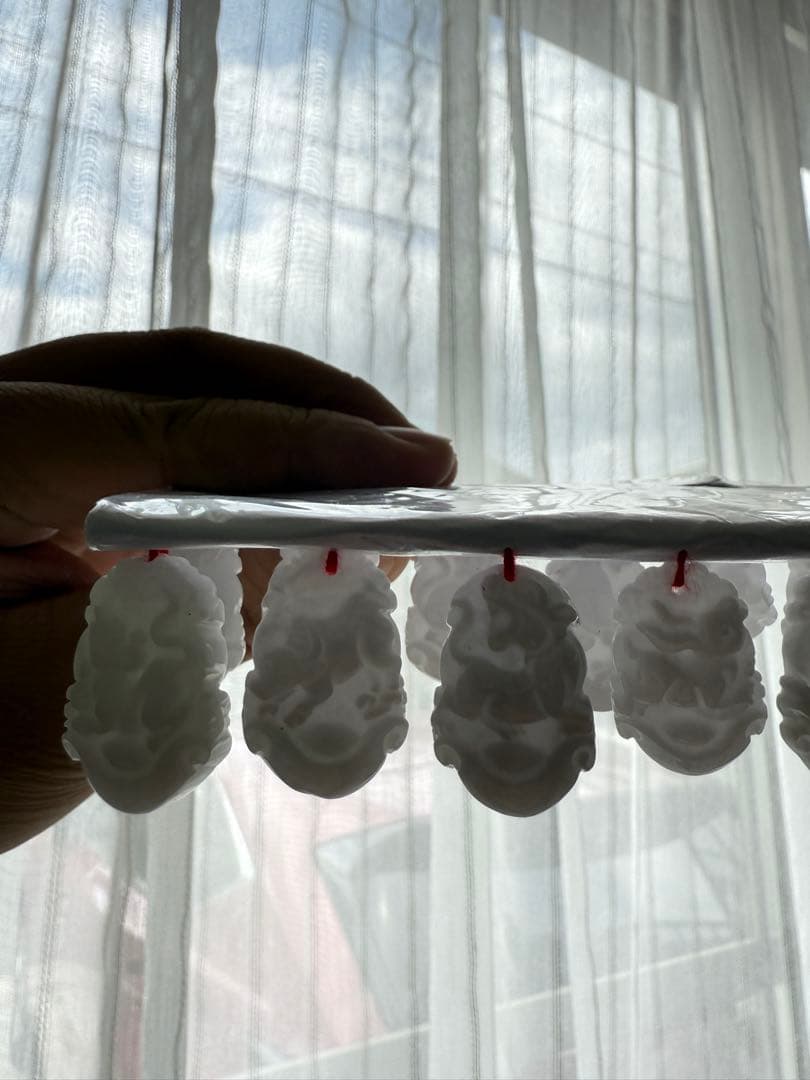 ◆限定◆ 翡翠 彫刻 十二支 根付 古玩 コレクション 限定1セット 送料無料