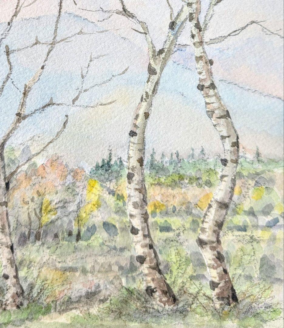 《ゆっこさん 額装して》の妙高高原 早春