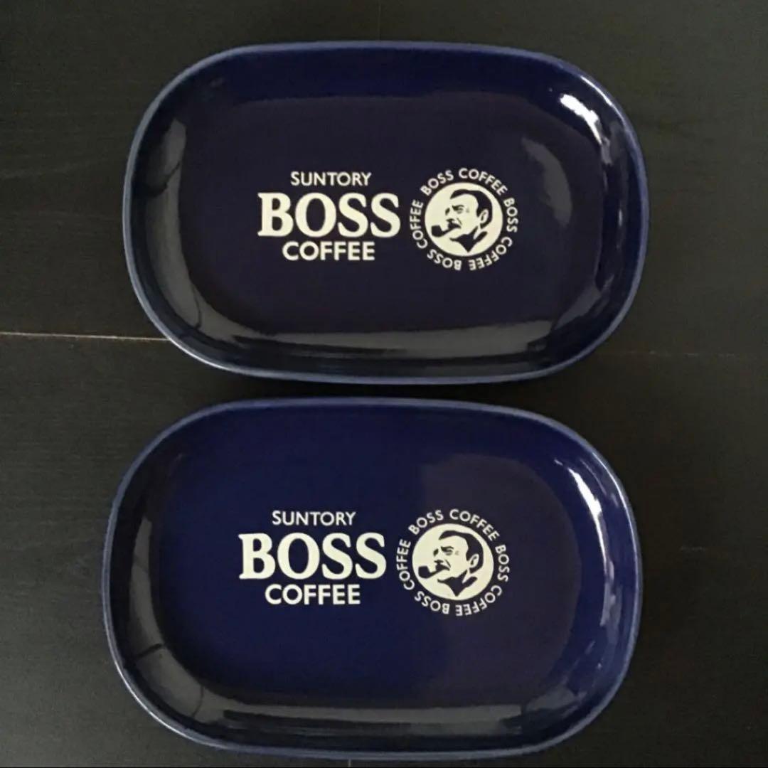 未使用品『ボスBOSSオリジナルカップ&プレート(各2点入り)』非売品懸賞当選品
